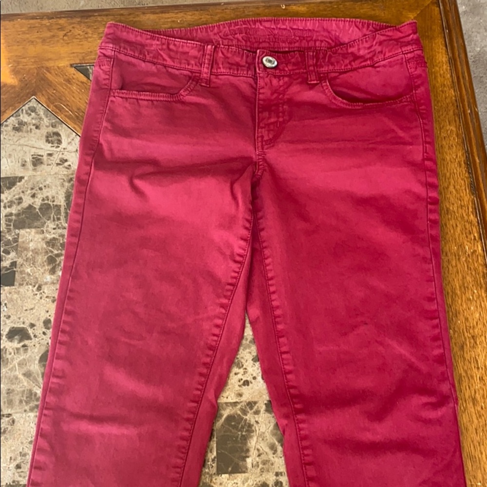 Red pants